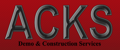 ACKS Demo & Construction Services Logo