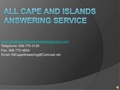 All Cape & Islands Answering Logo