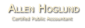 Allen Hoglund, Certifed Public Accountant Logo