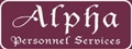 Alpha Personnel Services Logo