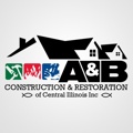 A&B Construction & Restoration Logo