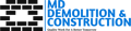 MD Demolition And Construction Logo
