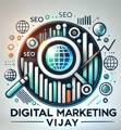 Digital Marketing | VIJAY - Best SEO Service In Ahmedabad Logo