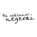 Be Reklamos Negerai Logo