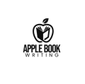 Apple Book Writing Logo