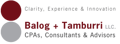 Balog + Tamburri Logo