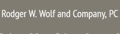Rodger W Wolf & Company, PC Logo