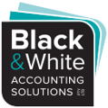 Black & White Accounting Solutions Logo
