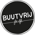 Buutvrij for life Logo