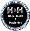 H&H Sheet Metal & Machining Logo
