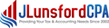 J Lunsford, CPA Logo