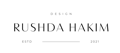 Rushda Hakim Design Logo