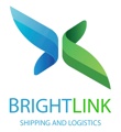 BrightLink Shipping and Logistics Logo