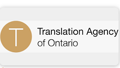 Translation Agency of Ontario Logo
