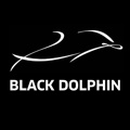 BLACK DOLPHIN corporate brand communications Logo