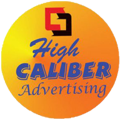 HIGH CALIBER ADVERTISING Logo