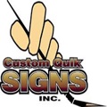 Custom Quik Signs Inc Logo
