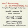 Ann's Accounting & Tax Pro Logo