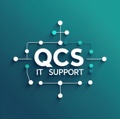 QCS IT SUPPORT Logo
