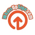 What's Up Sign Logo