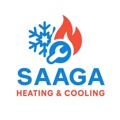 SAAGA Heating & Cooling Logo
