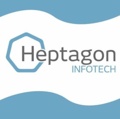 Heptagon Infotech. Logo