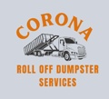 Corona Roll off dumpster Services Logo