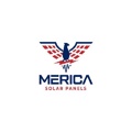 Merica Solar Panels Dallas TX Logo