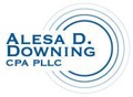Alesa D. Downing CPA Logo
