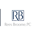 Rees Broome, PC Logo