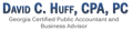 David C. Huff, CPA Logo