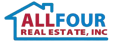 ALL FOUR REAL ESTATE, INC. Logo