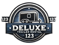 Deluxe Trailer Rentals 123 Logo