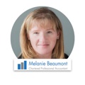 Melanie Beaumont Chartered Professional Accountant Logo