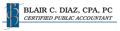 Blair C. Diaz, CPA, PC Logo