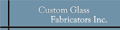 Custom Glass Fabricators Inc. Logo