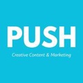 Push Content - Social Media Video & Animation Logo