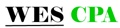 WES CPA Logo