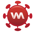 Vírus Média Keresőmarketing Ügynökség Logo
