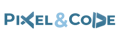 Pixel & Code Web Design Logo