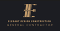 Elegant Design Construction Logo