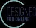 Designed For Online Logo
