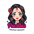 Pricilla's Graphic Design Logo