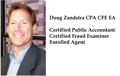 Doug Zandstra CPA CFE EA Logo