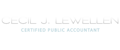 Cecil J. Lewellen, CPA Logo
