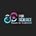 3DforScience Logo