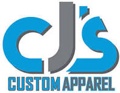 CJ’s Custom Apparel Logo