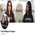 From Privilege to Progress | Michelle Saahene Logo