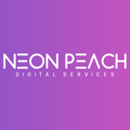 Neon-Peach Digital Services Logo