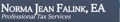 Norma Jean Falink, EA Logo